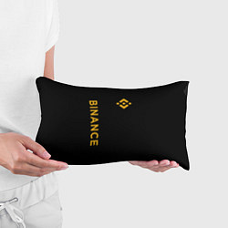 Подушка-антистресс БИНАНС ЛОГО КАРБОН BINANCE LOGO, цвет: 3D-принт — фото 2