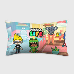 Подушка-антистресс Toca Life: Crocodile, цвет: 3D-принт