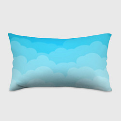 Подушка-антистресс Голубые облака, цвет: 3D-принт
