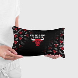 Подушка-антистресс ЧИКАГО БУЛЛС БЫКИ CHICAGO BULLS, цвет: 3D-принт — фото 2