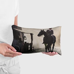 Подушка-антистресс Томас Шелби на коне, цвет: 3D-принт — фото 2