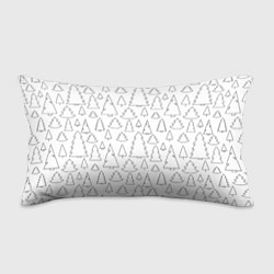 Подушка-антистресс Простые елочки, цвет: 3D-принт