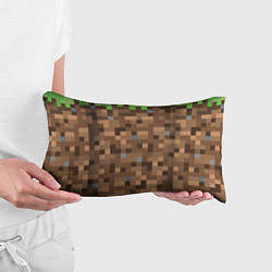 Подушка-антистресс ЗЕМЛЯ DIRT MINECRAFT, цвет: 3D-принт — фото 2