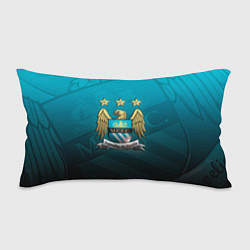 Подушка-антистресс Manchester City Teal Themme, цвет: 3D-принт
