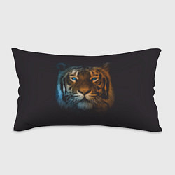 Подушка-антистресс Тигр с голубыми глазами, цвет: 3D-принт