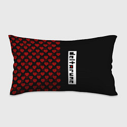 Подушка-антистресс HALF PATTERN DELTARUNE LOGO, цвет: 3D-принт