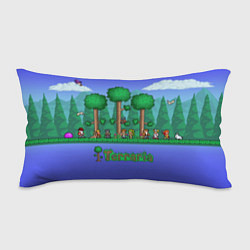 Подушка-антистресс Лесок из Террарии, цвет: 3D-принт