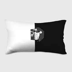 Подушка-антистресс Боец ММА чёрно-белое, цвет: 3D-принт