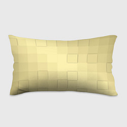 Подушка-антистресс Золотые квадраты, цвет: 3D-принт