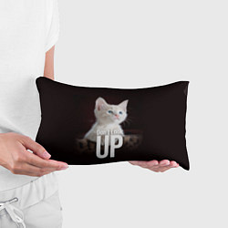 Подушка-антистресс Kitten, dont look up!, цвет: 3D-принт — фото 2