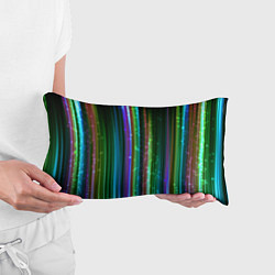 Подушка-антистресс Свет неоновой радуги, цвет: 3D-принт — фото 2