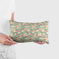 Подушка-антистресс Камуфляж в пастельных цветах, цвет: 3D-принт — фото 2