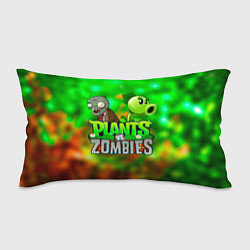 Подушка-антистресс Plants vs Zombies горохострел и зомби, цвет: 3D-принт