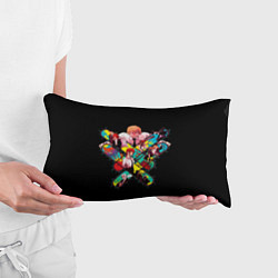 Подушка-антистресс Человек бензопила , компиляция персонажей Макима Д, цвет: 3D-принт — фото 2