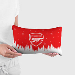 Подушка-антистресс FC ARSENAL WINTER ФК АРСЕНАЛ ЗИМНИЙ СТИЛЬ, цвет: 3D-принт — фото 2