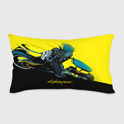 Подушка-антистресс Vi Ви на мотоцикле cyberpunk 2077, цвет: 3D-принт