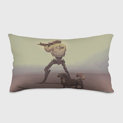 Подушка-антистресс Бой в пустыне, цвет: 3D-принт