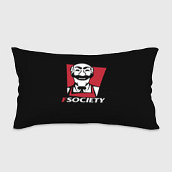 Подушка-антистресс FSOCIETY HACKING, цвет: 3D-принт