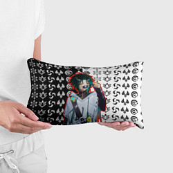Подушка-антистресс Сяо модный парень Геншин импкт, цвет: 3D-принт — фото 2