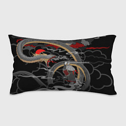 Подушка-антистресс Самурай и змей, цвет: 3D-принт