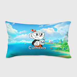 Подушка-антистресс Cuphead сердитая чашечка, цвет: 3D-принт