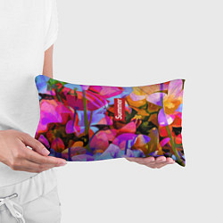Подушка-антистресс Красочный летний цветочный паттерн Summer color pa, цвет: 3D-принт — фото 2