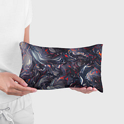 Подушка-антистресс Мрамор темный, цвет: 3D-принт — фото 2