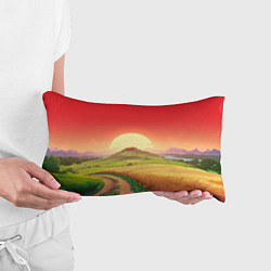 Подушка-антистресс Дорога к солнцу, цвет: 3D-принт — фото 2