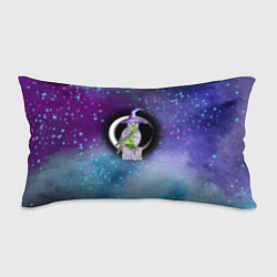 Подушка-антистресс Сова-колдунья с зельем на фоне ночного неба, цвет: 3D-принт