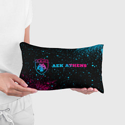 Подушка-антистресс AEK Athens Neon Gradient, цвет: 3D-принт — фото 2