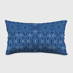 Подушка-антистресс Gray blue ethnic arabic ornament, цвет: 3D-принт
