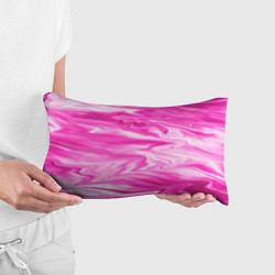Подушка-антистресс Розовая мраморная текстура, цвет: 3D-принт — фото 2