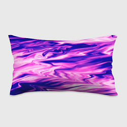 Подушка-антистресс Розово-фиолетовый мраморный узор, цвет: 3D-принт