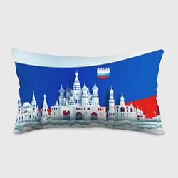 Подушка-антистресс Moscow: made in Russia, цвет: 3D-принт