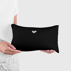 Подушка-антистресс Сердце - заплатка, цвет: 3D-принт — фото 2