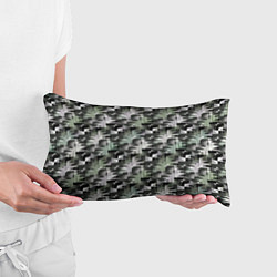 Подушка-антистресс Абстрактный камуфляжный темный, цвет: 3D-принт — фото 2