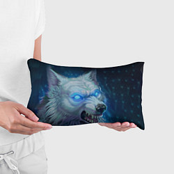 Подушка-антистресс Ледяной волк, цвет: 3D-принт — фото 2