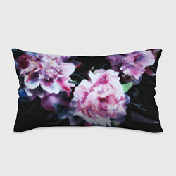 Подушка-антистресс Цветы Пионы Акварель, цвет: 3D-принт