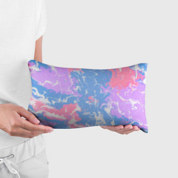 Подушка-антистресс Цветная размытость, цвет: 3D-принт — фото 2