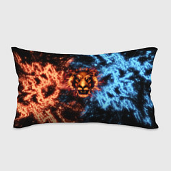 Подушка-антистресс Огонь и вода - лев, цвет: 3D-принт