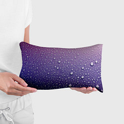 Подушка-антистресс Дождевые капли на стекле, цвет: 3D-принт — фото 2