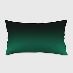 Подушка-антистресс Черный и бирюзово - зеленый, текстурированный под
