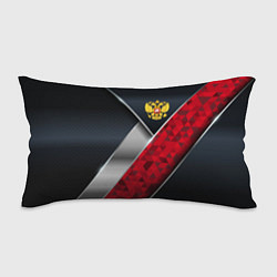 Подушка-антистресс Red & black Russia, цвет: 3D-принт
