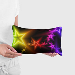 Подушка-антистресс Звёзды с неоновым свечением, цвет: 3D-принт — фото 2