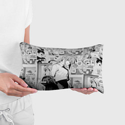 Подушка-антистресс Страницы манги - Макима - Человек бензопила, цвет: 3D-принт — фото 2