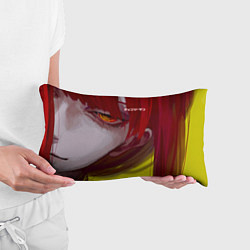 Подушка-антистресс Человек-бензопила взгляд Макимы, цвет: 3D-принт — фото 2