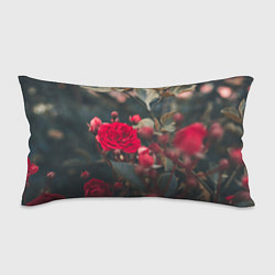 Подушка-антистресс Красная дикая роза, цвет: 3D-принт