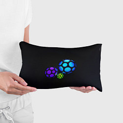 Подушка-антистресс Объёмные неоновые шары, цвет: 3D-принт — фото 2