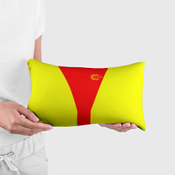 Подушка-антистресс FIRM желто-красная, цвет: 3D-принт — фото 2