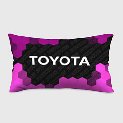 Подушка-антистресс Toyota pro racing: надпись и символ, цвет: 3D-принт